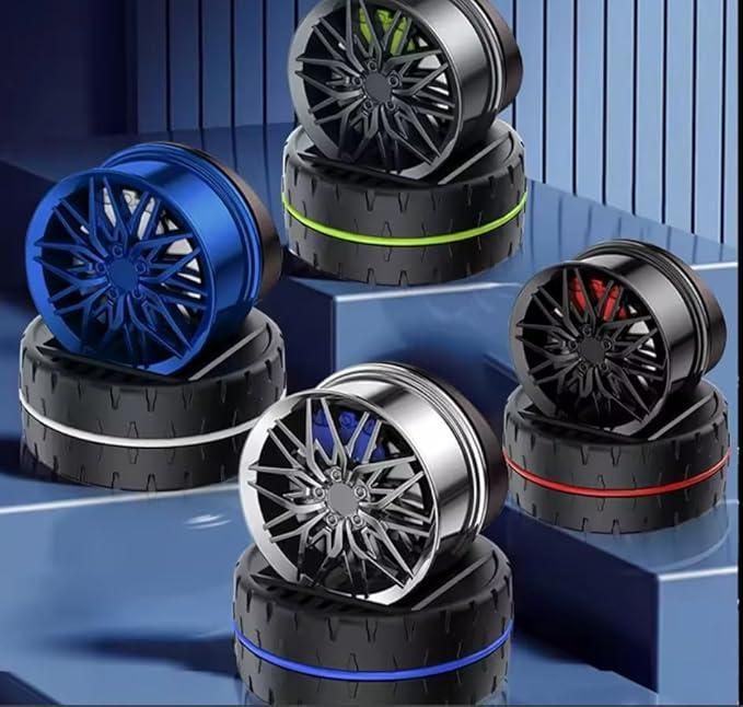 Car Aromatherapy Solar Powered Wheel
