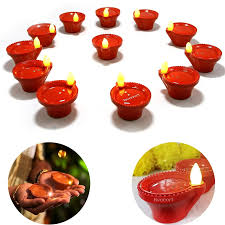✨ LED Light Water Sensor Diyas™  (Pack of 18)